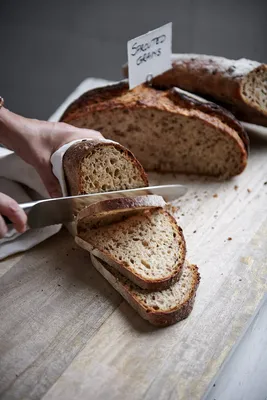 Pâine cu secară încolțită și maia