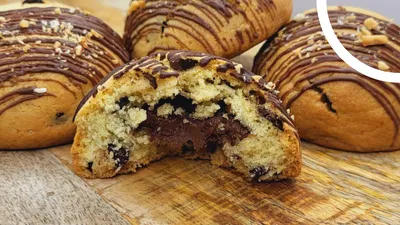 Biscuiți cu Nuxel și Carat Grains