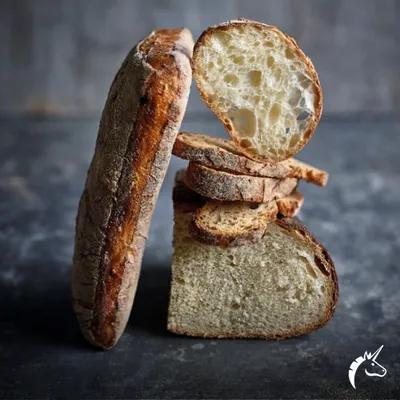Pâine artizanală cu maia
