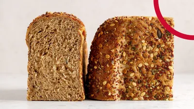 Pâine toast cu boabe încolțite de secară