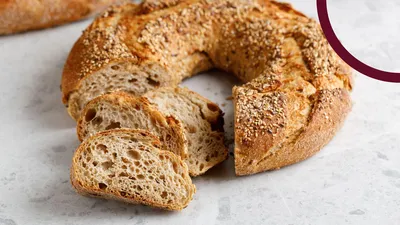 Pâine inel cu hrișcă